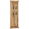 vidaXL Kapstokken 2 st 38x100 cm massief mangohout