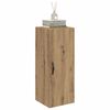vidaXL Wandkast Artisan Eiken 34,5 x 34 x 90 cm Bewerkt hout
