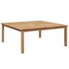 vidaXL Salontafel Bruin 110 x 110 x 45 cm Massief Teakhout