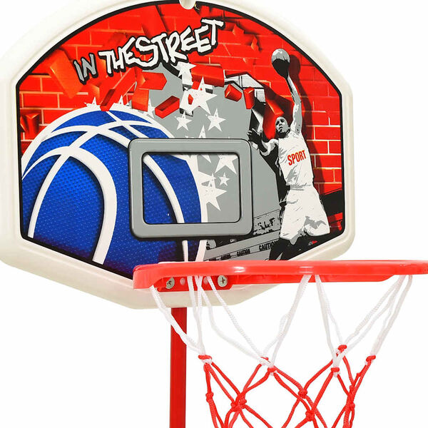 vidaXL Kinderbasketbalset verstelbaar 120 cm