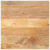 vidaXL Tafelblad vierkant 80x80x3,8 cm massief mangohout