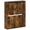 vidaXL Wandgemonteerde Schoenkast DELFT 71 x 17 x 86 cm Bewerkt hout