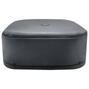 INTEX Spa Deksel INTEX Donkergrijs 196 x 196 x 72 cm PVC
