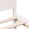 vidaXL Bedframe Wit 90 x 190 cm Massief grenenhout