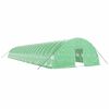 vidaXL Tuinkas met stalen frame 144 m&sup2; 24x6x2,85 m groen