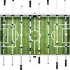 vidaXL Voetbaltafel 60 kg 140x74,5x87,5 cm staal wit