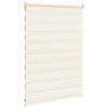vidaXL Zebra rolgordijn 95x100 cm stofbreedte 90,9 cm marmerbeige