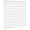 vidaXL Zebra Blind 140x100 cm stofbreedte 135,9 cm polyester wit