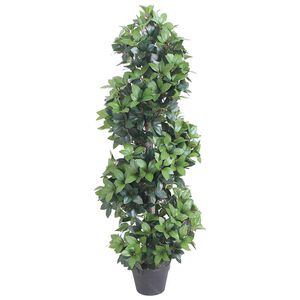 vidaXL Kunstplant met pot laurierboom 150 cm groen
