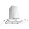 vidaXL Wandafzuigkap 756 m&sup3;/u LED 90 cm roestvrij staal