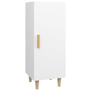 vidaXL Dressoir 34,5x34x90 cm bewerkt hout wit