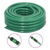 vidaXL Tuinslang met koppelingsset 0,75'' 10 m PVC groen