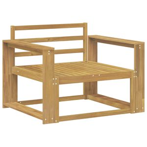 vidaXL Buiten Midden Sofa Massief Acaciahout Wit