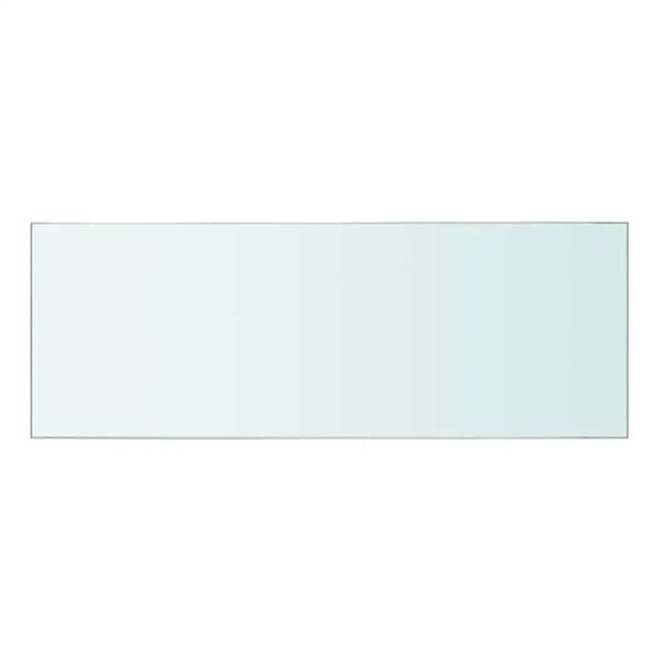 vidaXL Wandschap transparant 40x12 cm glas