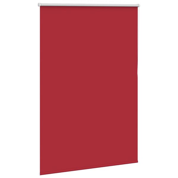 vidaXL Rolgordijn 100x150 cm stofbreedte 95,7 cm verduisterend rood