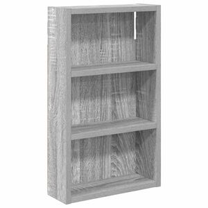 vidaXL Badkamer wandkast Grijze Sonoma 30 x 10 x 50 cm