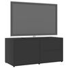 vidaXL Tv-meubel 80x34x36 cm bewerkt hout grijs