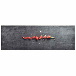 vidaXL Keukenmat wasbaar Pepper 45x150 cm