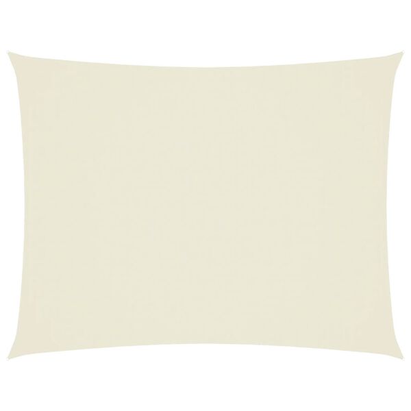 vidaXL Zonnescherm rechthoekig 2x3 m oxford stof crème