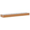 vidaXL Verhoogde plantenbak Licht Bruin 485 x 100 x 36 cm