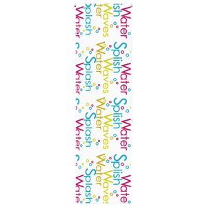 vidaXL Doucherolgordijn 60x240 cm stofbreedte 56 cm