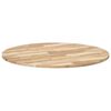 vidaXL Tafelblad rond Ø 90x2 cm massief acaciahout