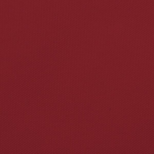 vidaXL Zonnescherm vierkant 2,5x2,5 m oxford stof rood