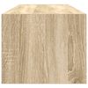 vidaXL Tv-meubel 100x31x25,5 cm bewerkt hout sonoma eikenkleurig