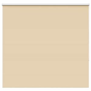 vidaXL Rolgordijn verduisterend 145x130 cm stofbreedte 141,6 cm beige