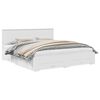 vidaXL Bedframe met lade met hoofdeinde Wit 180 x 200 cm Bewerkt hout