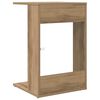 vidaXL Bijzettafel Artisan Eiken 40 x 38 x 62,5 cm Bewerkt hout