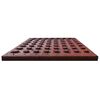 vidaXL Valtegels 18 st 50x50x3 cm rubber rood