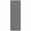 vidaXL Deurmat 60x180 cm antracietkleurig