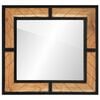 vidaXL Badkamerspiegel 60x1x55 cm massief acaciahout