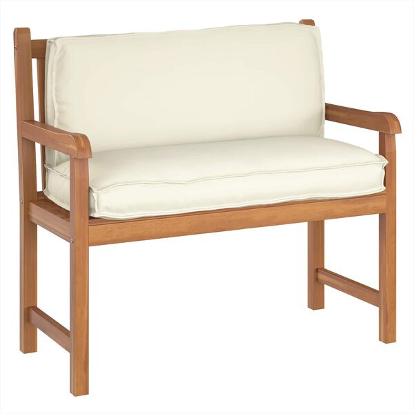 vidaXL Kussen Crème 120 x 40 x 12 cm Oxford Stof