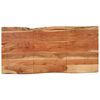 vidaXL Eettafel 140x70x76 cm massief acaciahout