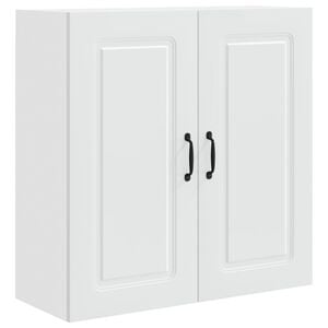 vidaXL Vaatwasserpaneel Kalmar Wit 80 x 31 x 80 cm Bewerkt hout