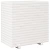 vidaXL Plantenbak 70x40x72,5 cm massief grenenhout wit