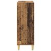 vidaXL Dressoir Oudhout 69,5 x 32,5 x 90 cm Bewerkt hout