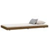 vidaXL Bedframe 90x190 cm massief grenenhout honingbruin