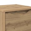 vidaXL Badkamer Kast Artisan Eiken 30,5 x 30 x 101 cm Bewerkt hout