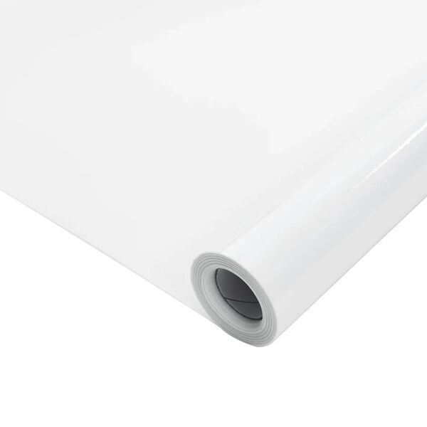 vidaXL Raamfolies 5 st statisch mat PVC wit
