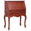 vidaXL Secretaire 78x42x103 cm massief mahoniehout bruin