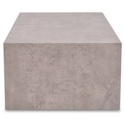 vidaXL Salontafel beton-stijl 100x50x30 cm