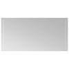 vidaXL LED Badkamer Spiegel Doorzichtig 100 x 50 cm gehard glas