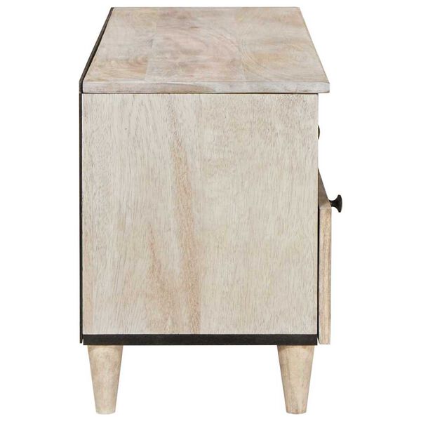 vidaXL TV Eenheden met lade Wit 100 x 33 x 46 cm Bewerkt hout