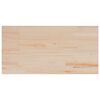 vidaXL Tafelblad rechthoekig 100x50x1,7 cm massief grenenhout