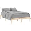 vidaXL Bedframe zonder matras massief grenenhout 137x190 cm vol