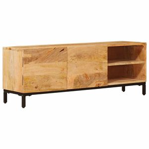 vidaXL Opslagkasten Bruin 110 x 30 x 40 cm Massief Mango Hout
