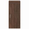 vidaXL Badkamer wandkast met plank TULUM Bruin Eiken 37 x 24,5 x 86 cm